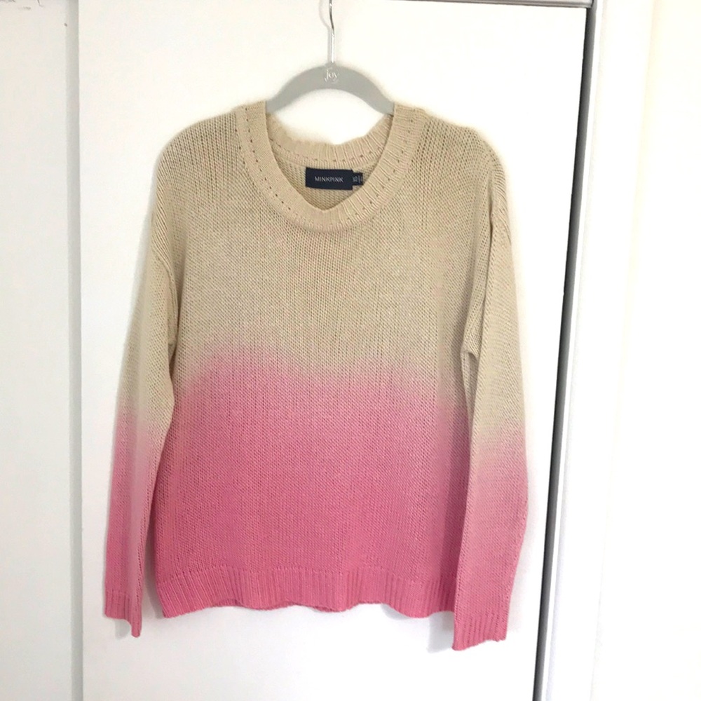 MINKPINK crew neck sweater